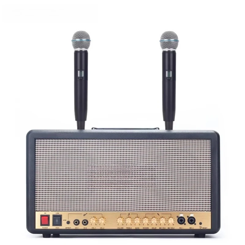 Compatible Outdoor Sound Stereo Speaker Microphone Set Electric Guitar Amplifier
Compatible Outdoor Sound Stereo Speaker Microphone Set Electric Guitar Amplifier