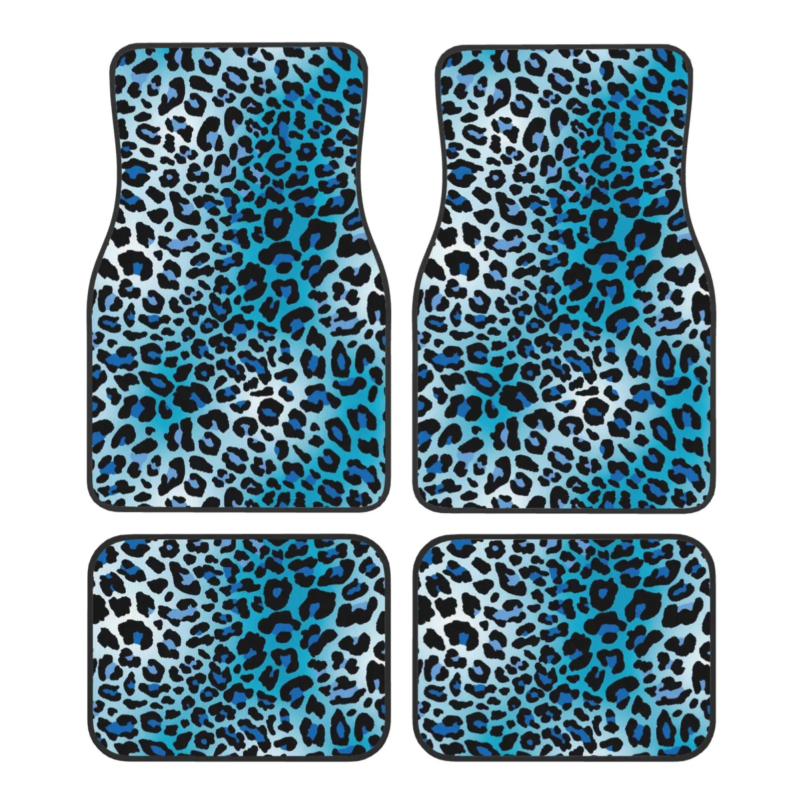 Blue and White Leopard Print Car Floor Mat 4-piece Set Suitable for All Car Floor Mat Accessories Crystal Velvet Floor Mats
Blue and White Leopard Print Car Floor Mat 4-piece Set Suitable for All Car Floor Mat Accessories Crystal Velvet Floor Mats