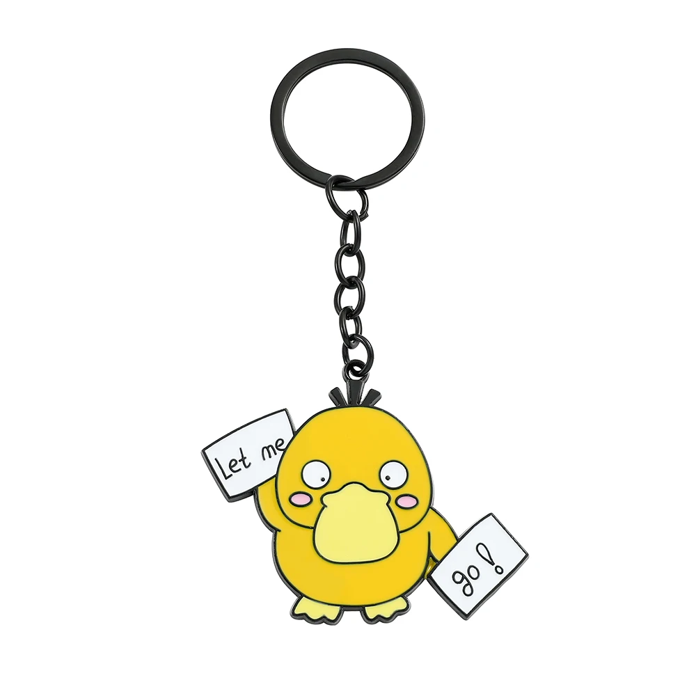 Cute Anime Psyduck Keychains for Boys Car Bag Pendant Figure Collectible
Cute Anime Psyduck Keychains for Boys Car Bag Pendant Figure Collectible