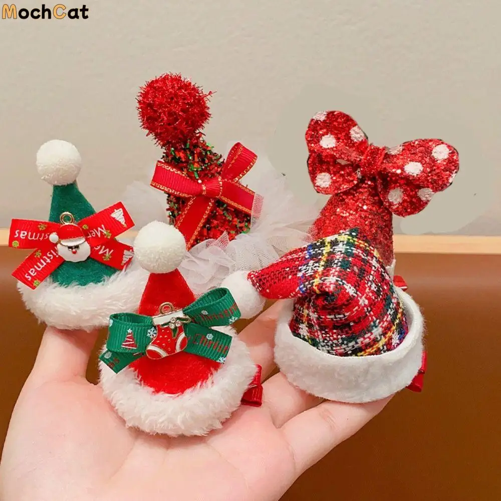 Merry Christmas Decor Christmas Hairpin Sequin Bowknot Children Deer antler Hair Clip Plush Santa Claus Christmas Hat Headband
Merry Christmas Decor Christmas Hairpin Sequin Bowknot Children Deer antler Hair Clip Plush Santa Claus Christmas Hat Headband
