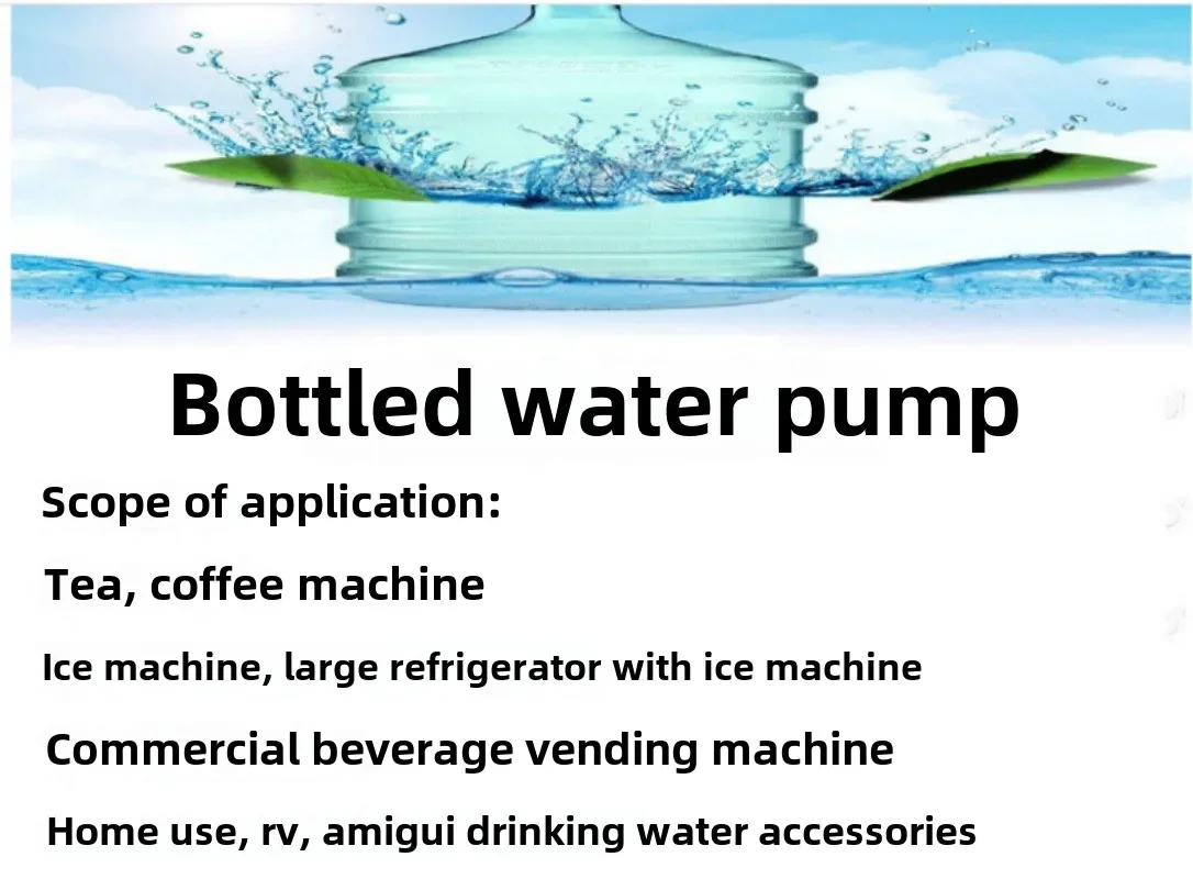 Best 110V-220V Drinking Water Pump 36W Self-priming Water Pump 40PSI Plug-in Use for Refrigerator Water Dispenser Coffee Machine
Best 110V-220V Drinking Water Pump 36W Self-priming Water Pump 40PSI Plug-in Use for Refrigerator Water Dispenser Coffee Machine