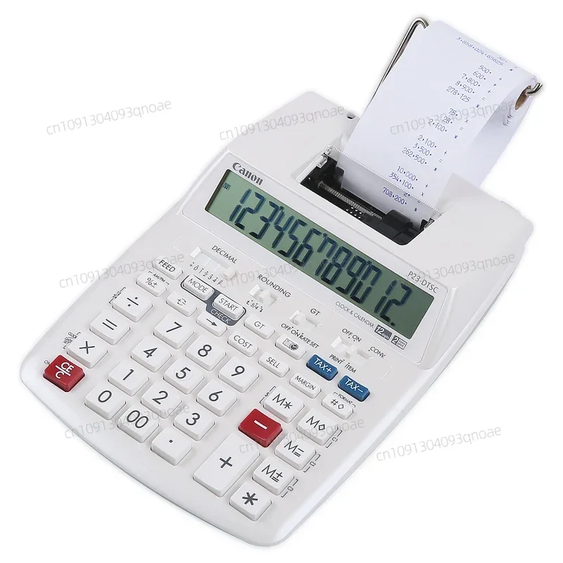 Printable Calculator Two-color Paper Output Desktop Printing Calculator New Model P23-DTSC 
Printable Calculator Two-color Paper Output Desktop Printing Calculator New Model P23-DTSC