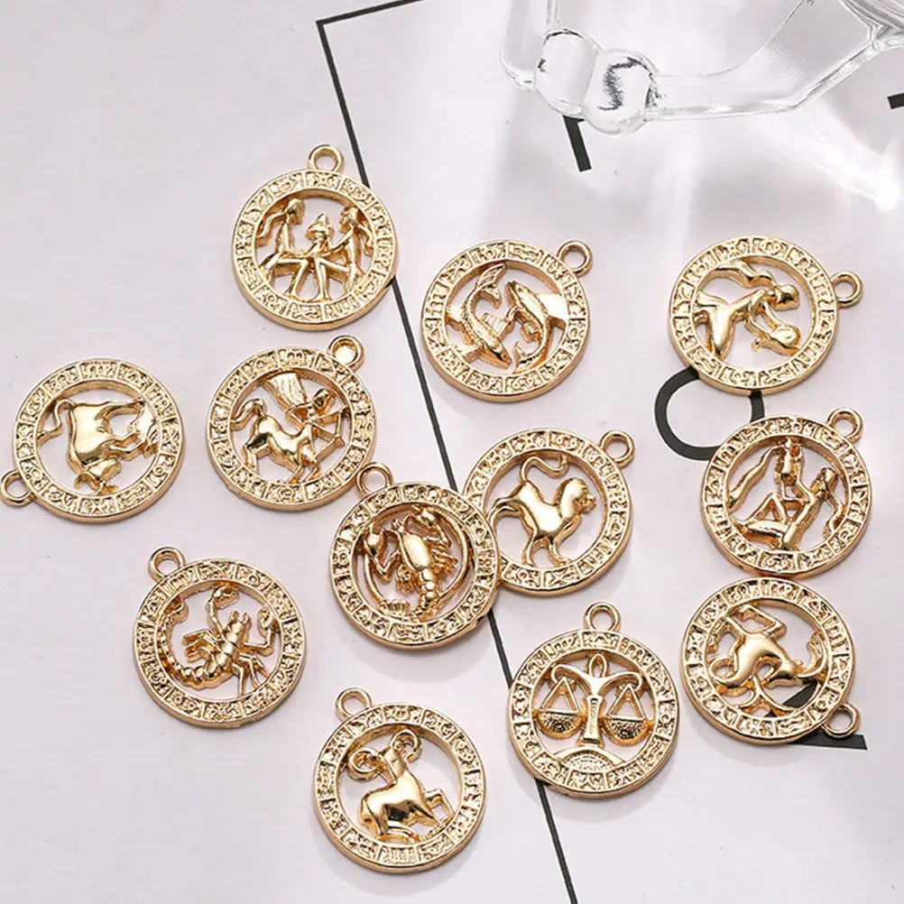 36 шт. подвесок с символами зодиака, сделанных своими руками, из сплава, для изготовления ювелирных изделий, аксессуары для творчества, украшения для ожерелий и браслетов
36 шт. подвесок с символами зодиака, сделанных своими руками, из сплава, для изготовления ювелирных изделий, аксессуары для творчества, украшения для ожерелий и браслетов
