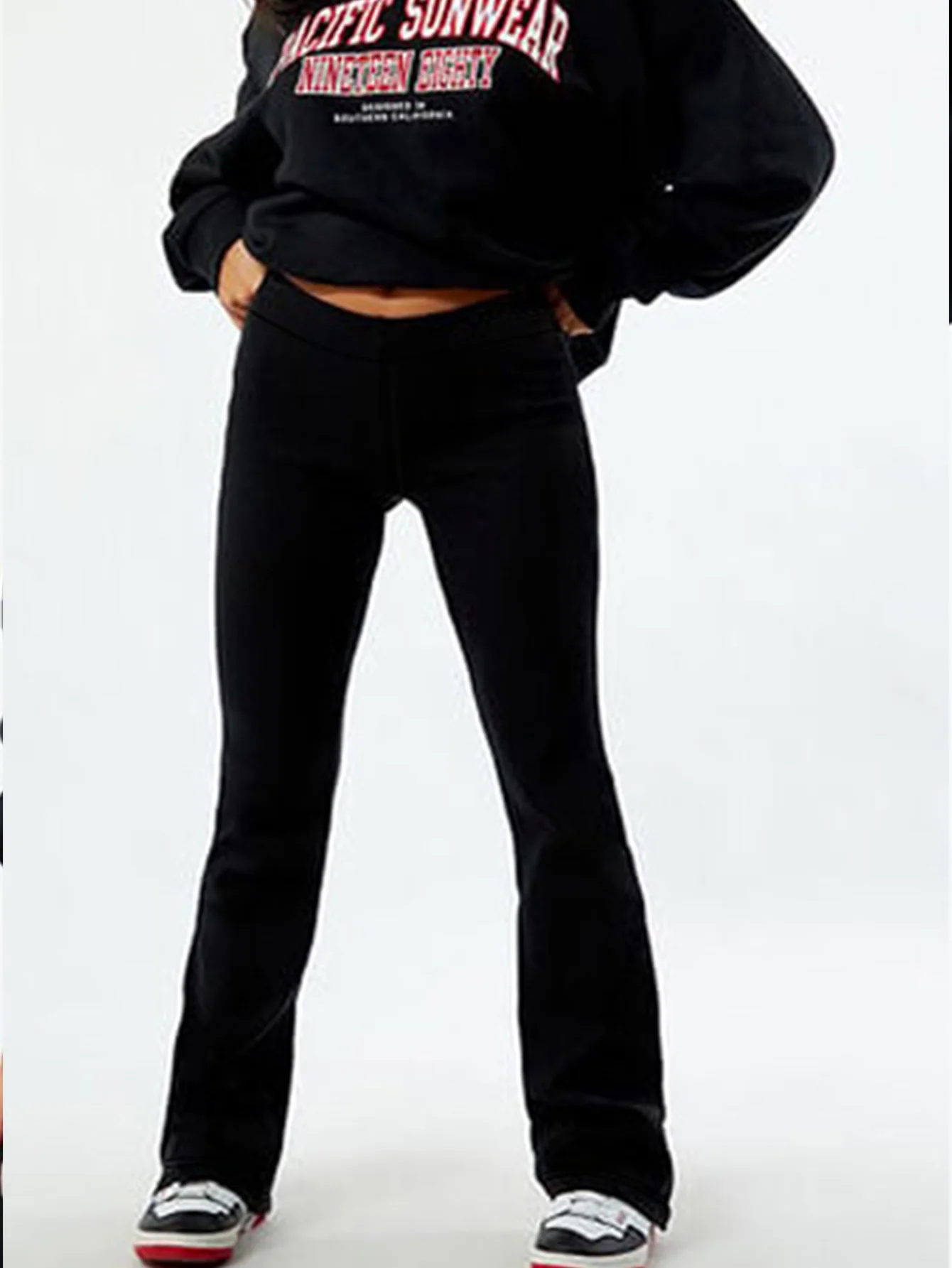 2026 Sophisticated Fashion Slim Straight Trousers Women Regular Waist Comfortable Slimming Solid Black Office
2026 Sophisticated Fashion Slim Straight Trousers Women Regular Waist Comfortable Slimming Solid Black Office