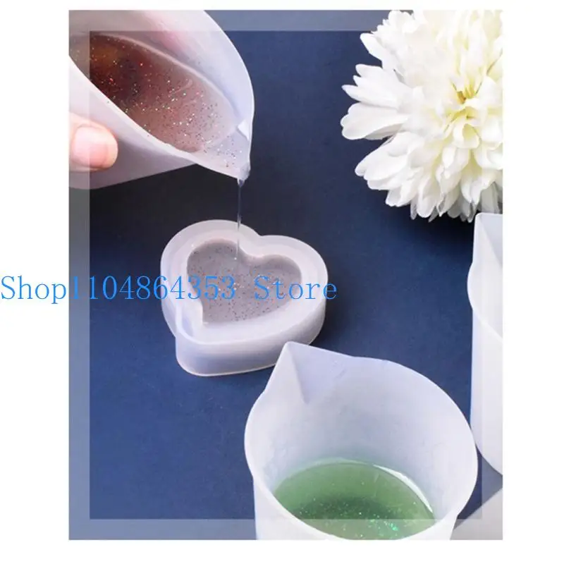 652F Reusable Mixing Cup with Scale Silicone Measuring Cup Non-Stick Silicone Cup
652F Reusable Mixing Cup with Scale Silicone Measuring Cup Non-Stick Silicone Cup
