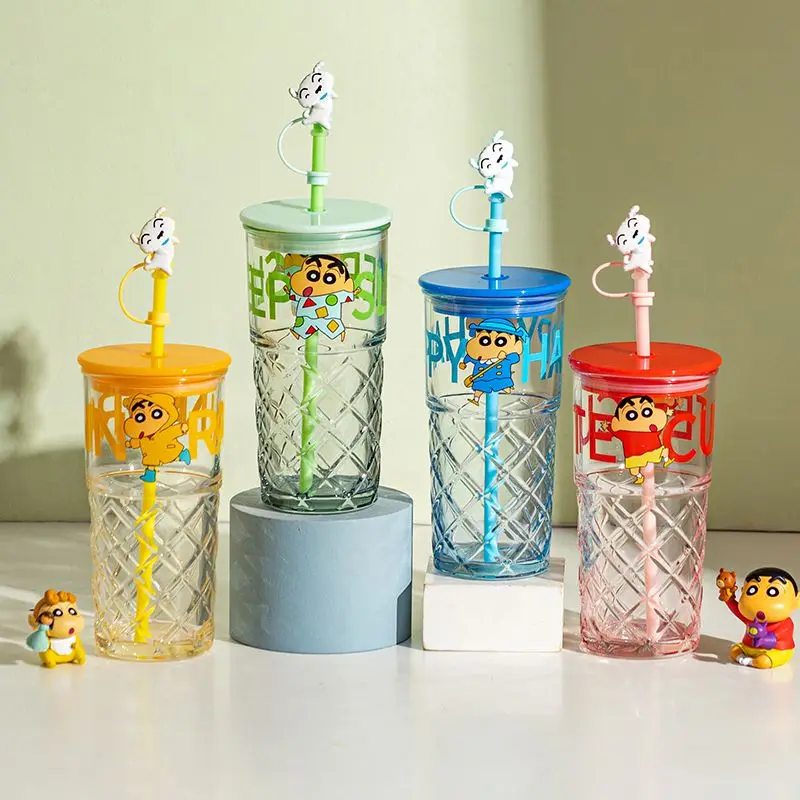 2024New Crayon Shin-Chan Kawaii Anime 550Ml Straw Cup Cute Cartoon Fashion Thick and Sturdy Texture Glass Cup Gifts for Girls
2024New Crayon Shin-Chan Kawaii Anime 550Ml Straw Cup Cute Cartoon Fashion Thick and Sturdy Texture Glass Cup Gifts for Girls