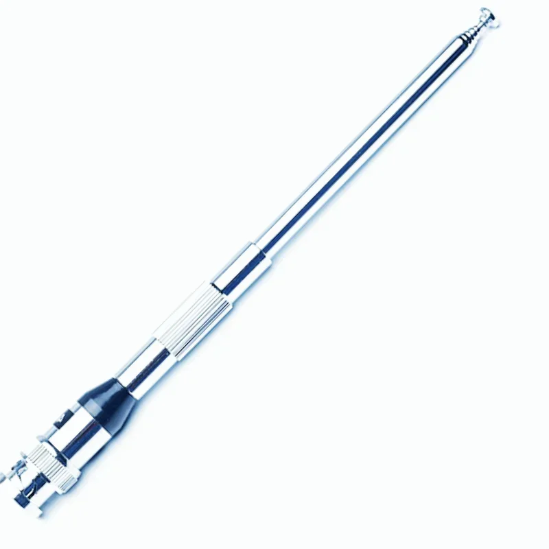 HAM Radio Antenna Metal BNC Fold Bendable Stretch Telescopic VHF UHF 136-174Mhz 400-470Mhz for Kenwood 1 Meter Long Aerial
HAM Radio Antenna Metal BNC Fold Bendable Stretch Telescopic VHF UHF 136-174Mhz 400-470Mhz for Kenwood 1 Meter Long Aerial