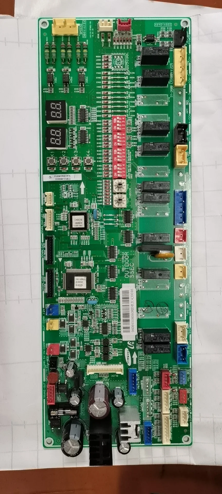 Central Air Conditioning Computer Motherboard DB41-00944A DB93-08060L/S/T/V/P/U
Central Air Conditioning Computer Motherboard DB41-00944A DB93-08060L/S/T/V/P/U