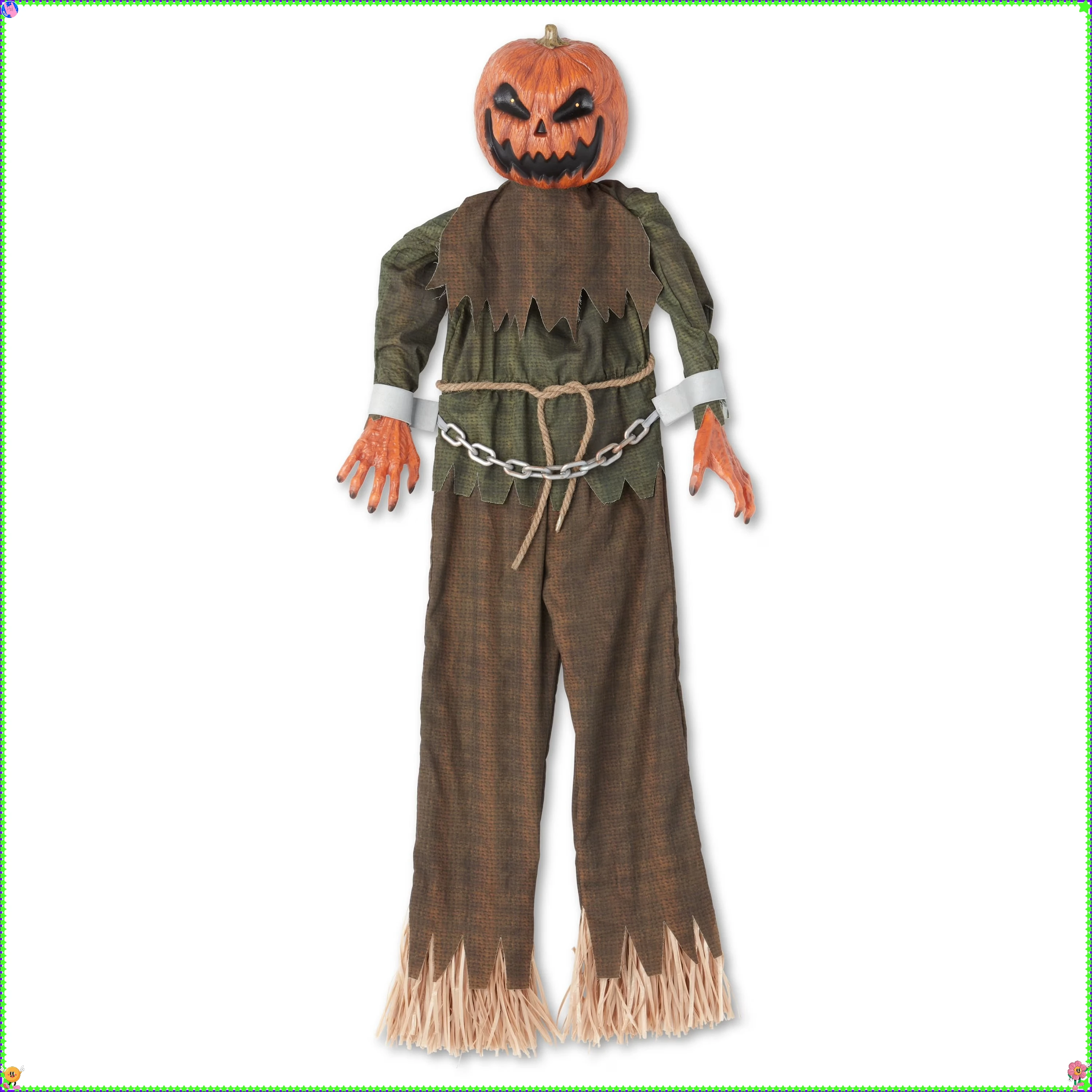 Качающийся фонарь Джека для улицы, разноцветный, 63 дюйма, Хэллоуин
Качающийся фонарь Джека для улицы, разноцветный, 63 дюйма, Хэллоуин