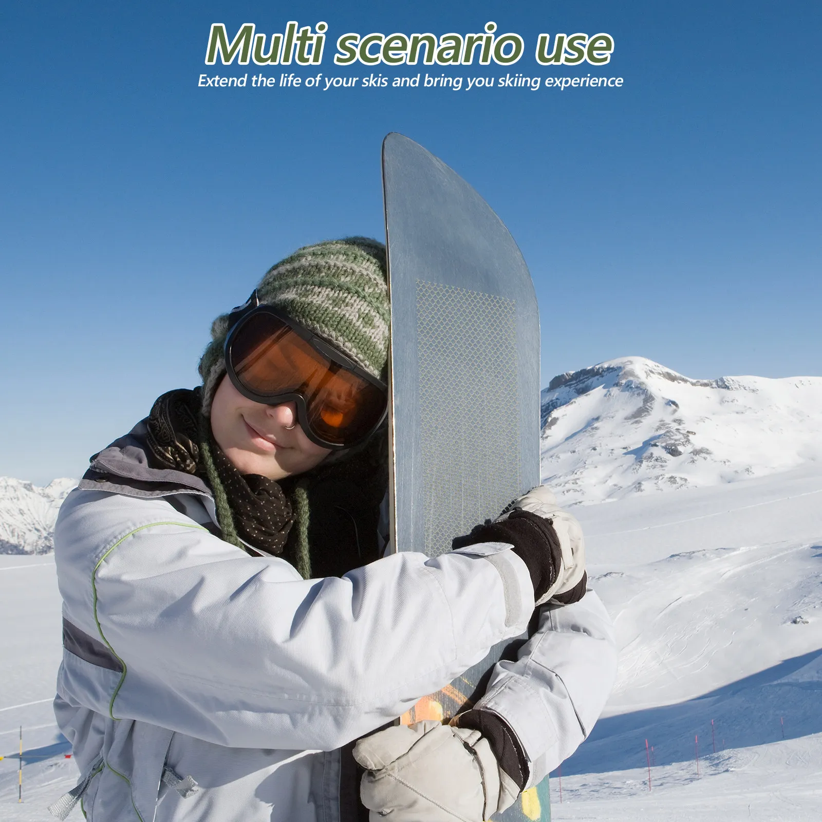 Snowboard Mesh Ski Protector Flexible Antifreezing Longlasting Wear-Resistant Protective Mesh Portable Ski Board Cover
Snowboard Mesh Ski Protector Flexible Antifreezing Longlasting Wear-Resistant Protective Mesh Portable Ski Board Cover