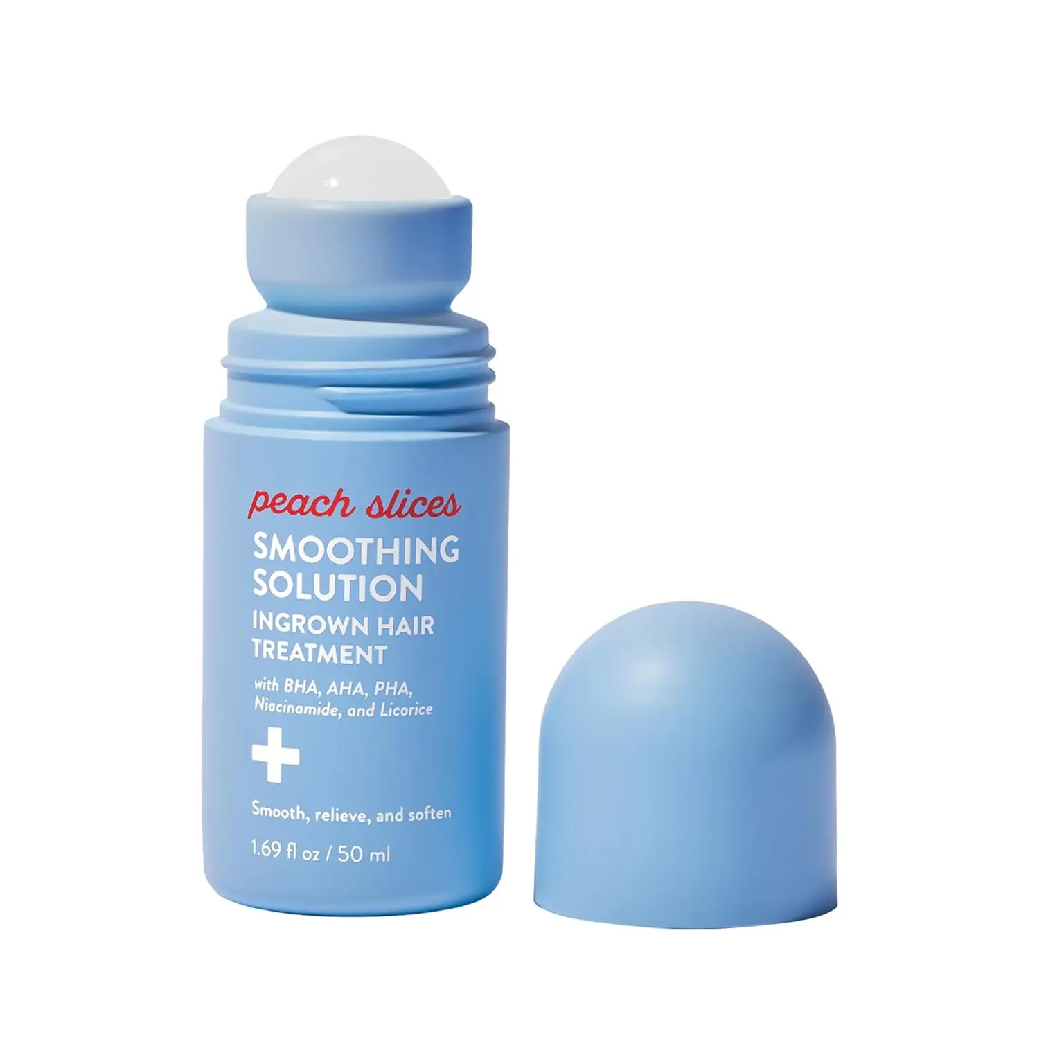 Peach Slices - Smoothing Solution Ingrown Hair Treatment (1.69 oz) - Smooth, Relieve, Soften Skin - 360 Roller - BHA, AHA, PHA,
Peach Slices - Smoothing Solution Ingrown Hair Treatment (1.69 oz) - Smooth, Relieve, Soften Skin - 360 Roller - BHA, AHA, PHA,