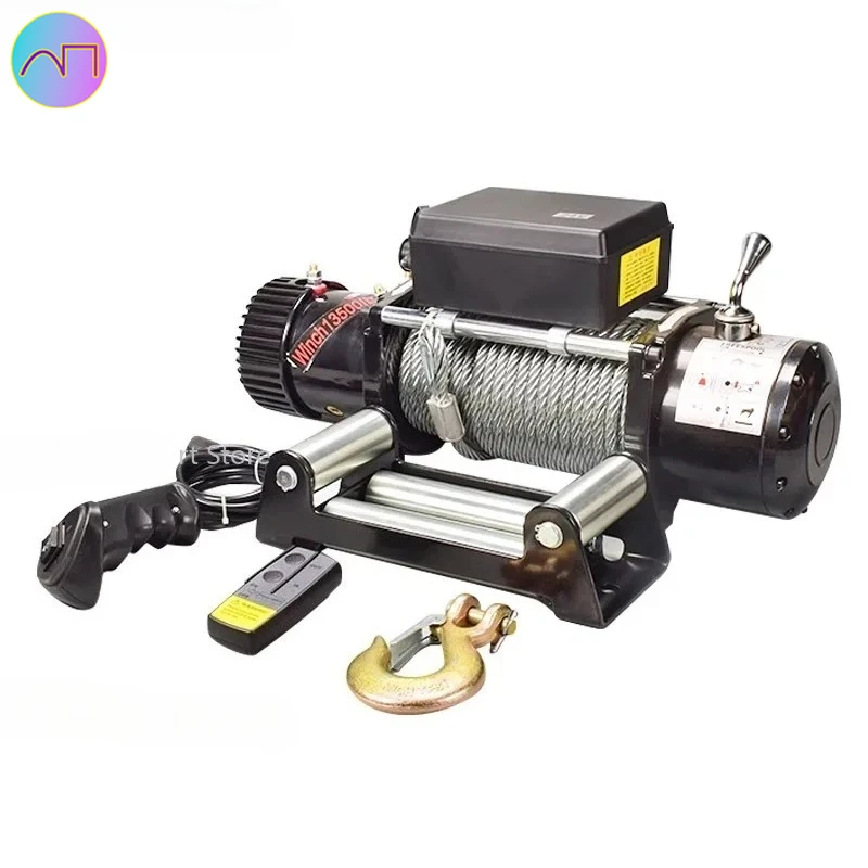 3000LBS 24V/12V Electric Winch + 10M Synthetic Rope, Wireless Control, for ATV SUV Boat Truck Trailer Recovery Off Road Winch
3000LBS 24V/12V Electric Winch + 10M Synthetic Rope, Wireless Control, for ATV SUV Boat Truck Trailer Recovery Off Road Winch