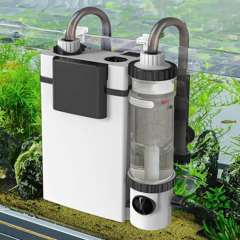 Quiet Hang On Back Aquarium ilter 5-30 Gallon Small ish Tank Canister ilter with Surace Skimmer Spray Bar 3 s Pads Bio ilter Med
Quiet Hang On Back Aquarium ilter 5-30 Gallon Small ish Tank Canister ilter with Surace Skimmer Spray Bar 3 s Pads Bio ilter Med