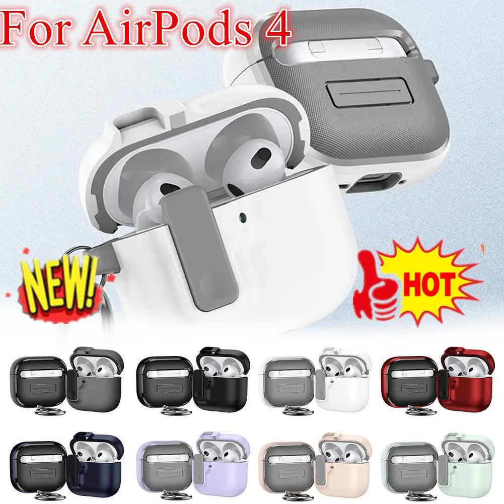 For Airpods 4 Protective Case Drop-proof 2024 Applicable For Apple Airpods 4 Headphone Case Simple New For Airpods Case
For Airpods 4 Protective Case Drop-proof 2024 Applicable For Apple Airpods 4 Headphone Case Simple New For Airpods Case