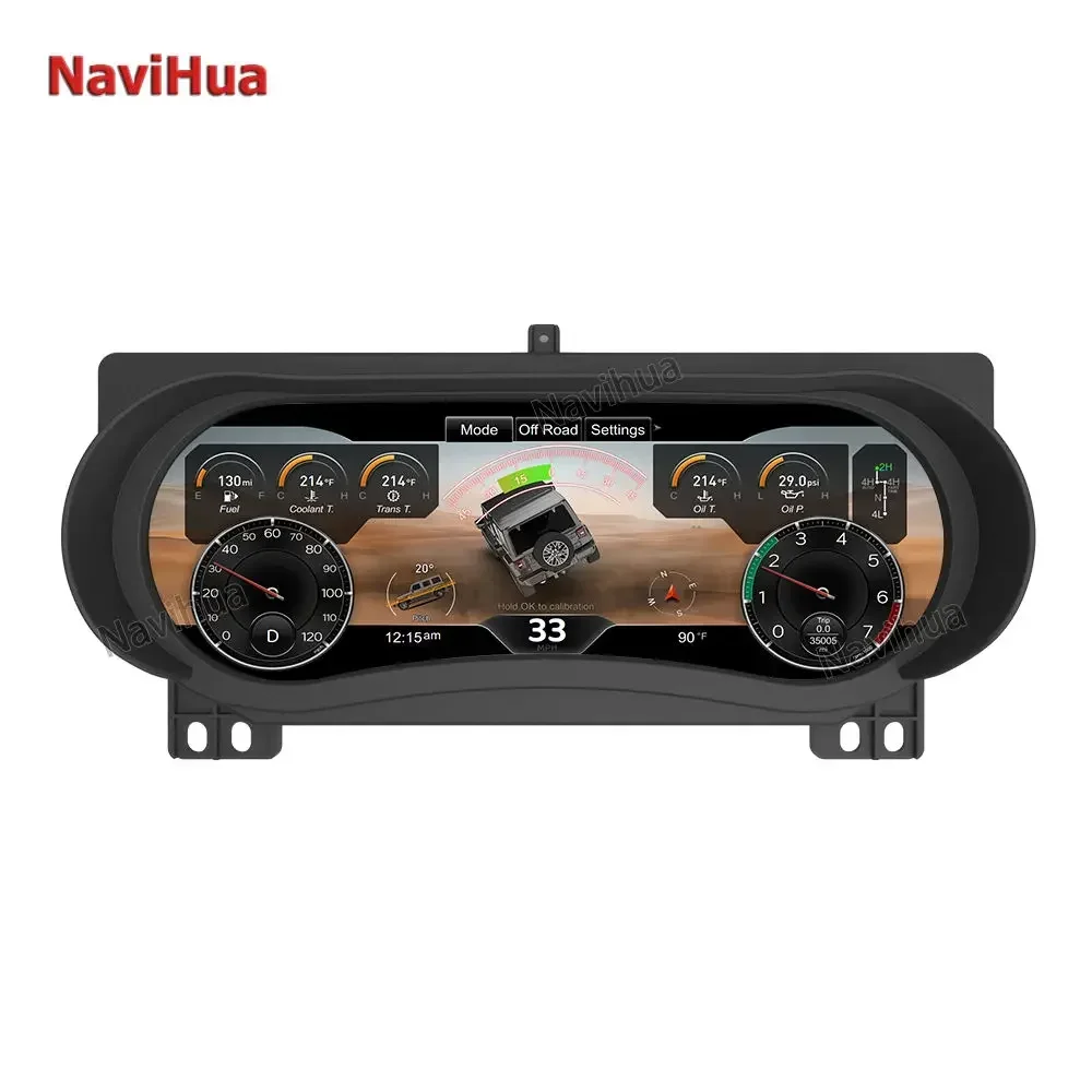 Виртуальный приборный кластер, ЖК-дисплей, приборная панель для Jeep Wrangler JL 2011-2018 2018-2023, спидометр кабины, Linux
Виртуальный приборный кластер, ЖК-дисплей, приборная панель для Jeep Wrangler JL 2011-2018 2018-2023, спидометр кабины, Linux