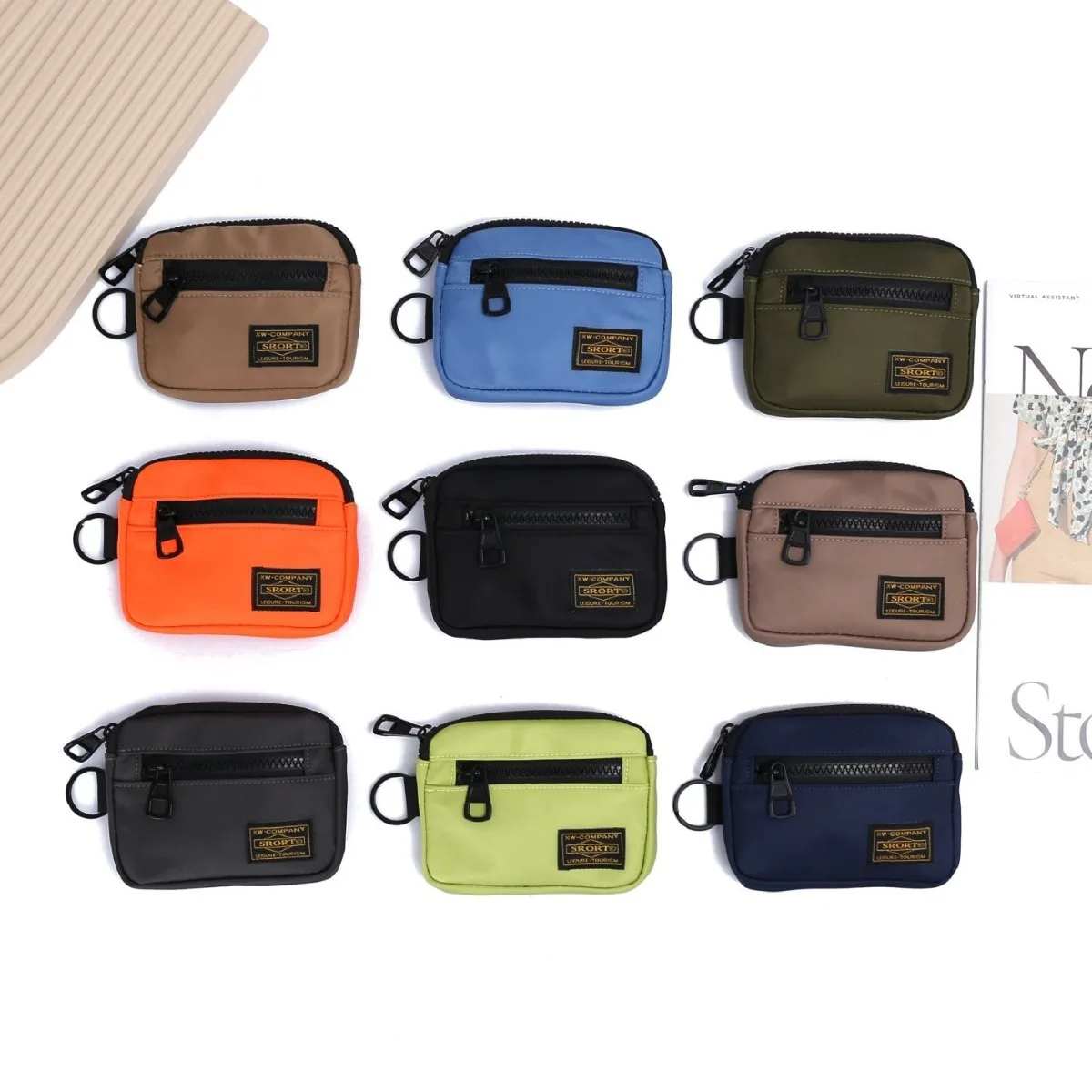 Oxford Cloth Coin Purse Portable Card Holder Large Capacity Money Storage Pouch Wallet for Men and Women Mini Handbag Key Holder
Oxford Cloth Coin Purse Portable Card Holder Large Capacity Money Storage Pouch Wallet for Men and Women Mini Handbag Key Holder