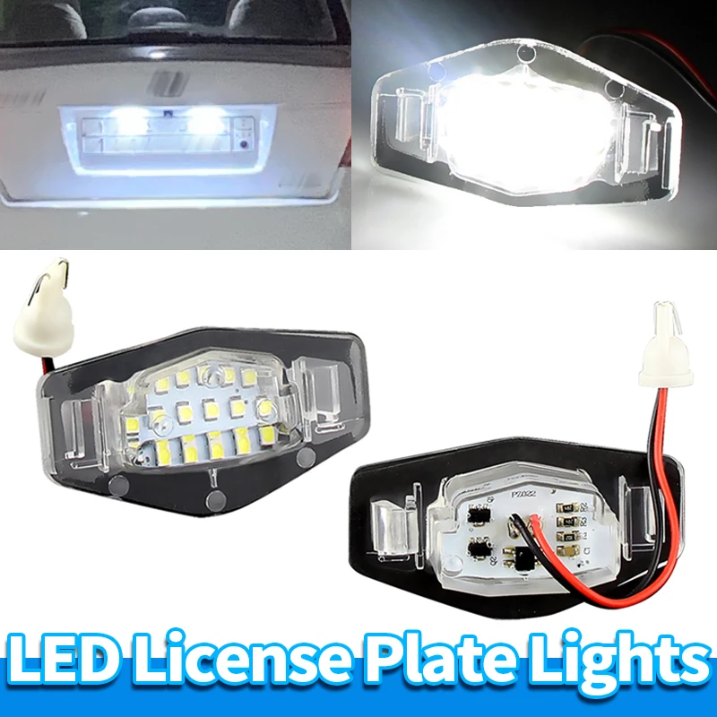 2 шт. CANbus светодиодный светильник номерного знака белый 6000K для Honda Civic Accord Odyssey Pilot Acura MDX TSX RDX TL ILX RL Бесплатно ошибок
2 шт. CANbus светодиодный светильник номерного знака белый 6000K для Honda Civic Accord Odyssey Pilot Acura MDX TSX RDX TL ILX RL Бесплатно ошибок