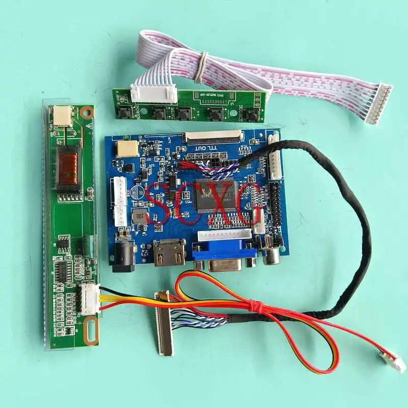 Плата контроллера экрана для ноутбука LP154WP1 LTN154X7, LVDS 30 Pin 1440*900 15,4 "AV VGA HDMI-совместимая 1ccfl, Комплект «сделай сам»
Плата контроллера экрана для ноутбука LP154WP1 LTN154X7, LVDS 30 Pin 1440*900 15,4 "AV VGA HDMI-совместимая 1ccfl, Комплект «сделай сам»