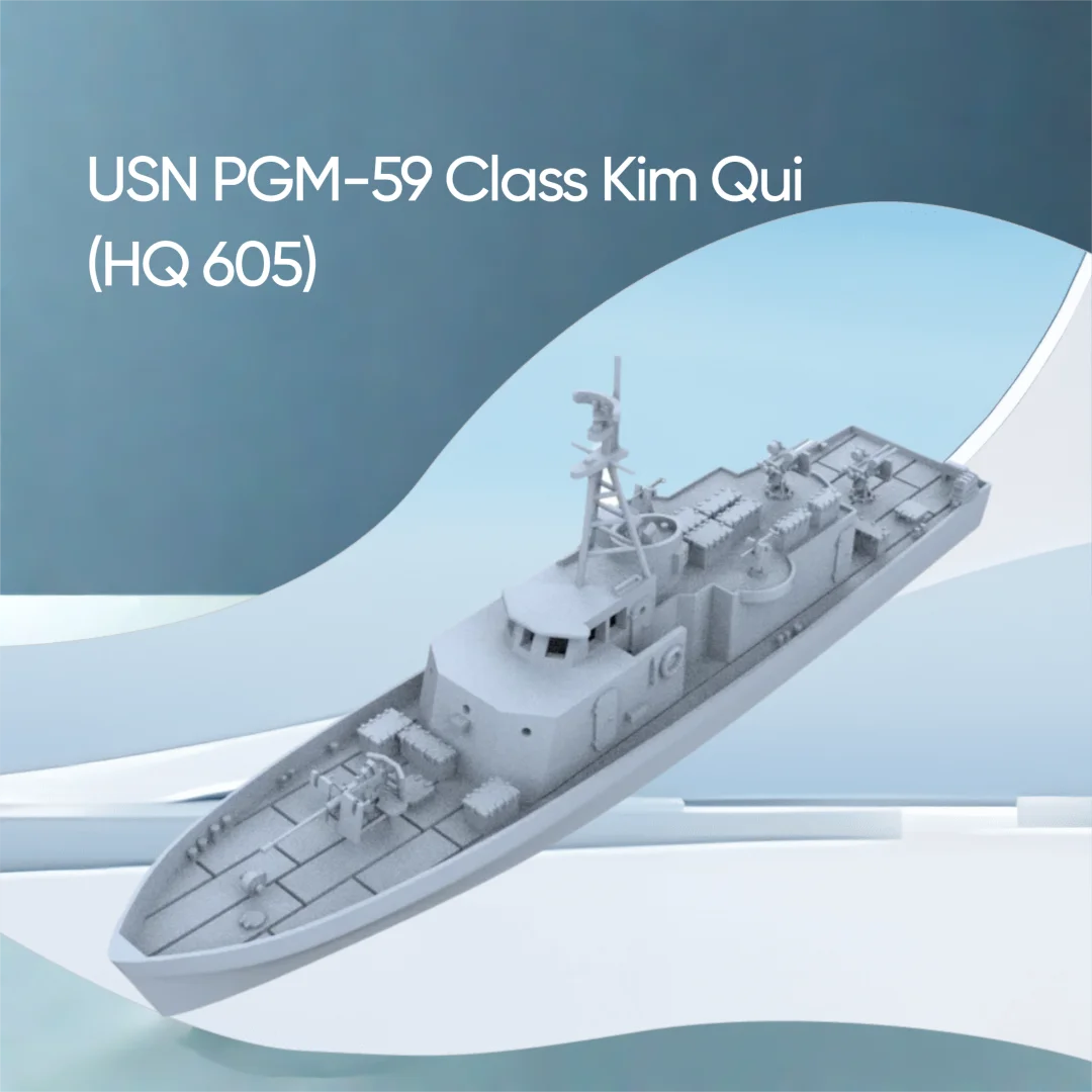SSC771 SSMODEL 1/350 1/700 1/200 USN PGM-59 Class Kim Qui (HQ 605) Полный корпус военной модели
SSC771 SSMODEL 1/350 1/700 1/200 USN PGM-59 Class Kim Qui (HQ 605) Полный корпус военной модели