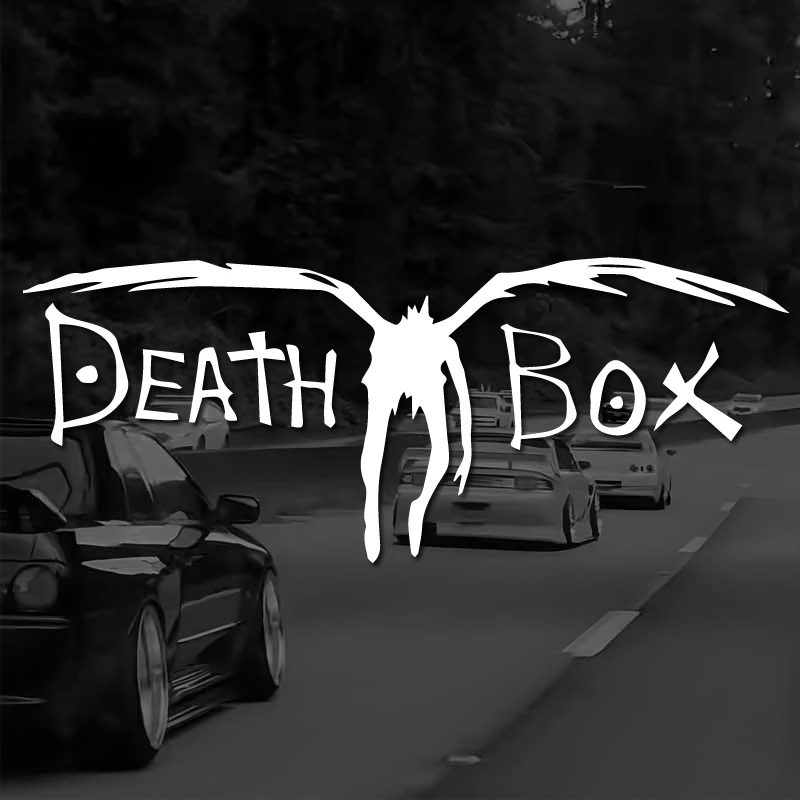 "DEATH BOX"decal,creative&funny decal for cartoon fans with high quality sticker for cars trucks motorcycles &laptops!
"DEATH BOX"decal,creative&funny decal for cartoon fans with high quality sticker for cars trucks motorcycles &laptops!