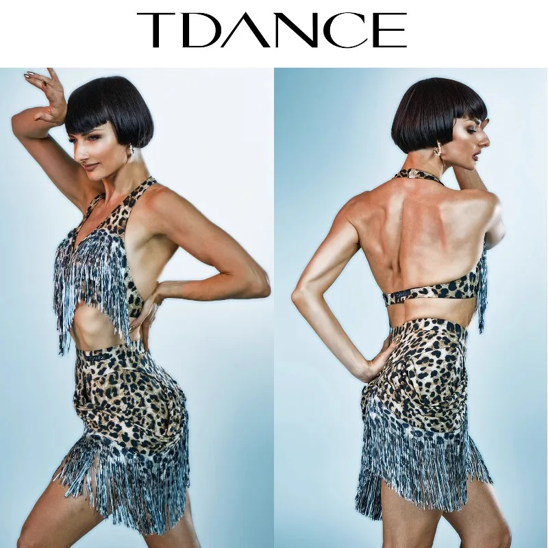 customized Latin dance dress practice clothes waist stacked tassel half skirt versatile performance leopard print tassel female
customized Latin dance dress practice clothes waist stacked tassel half skirt versatile performance leopard print tassel female