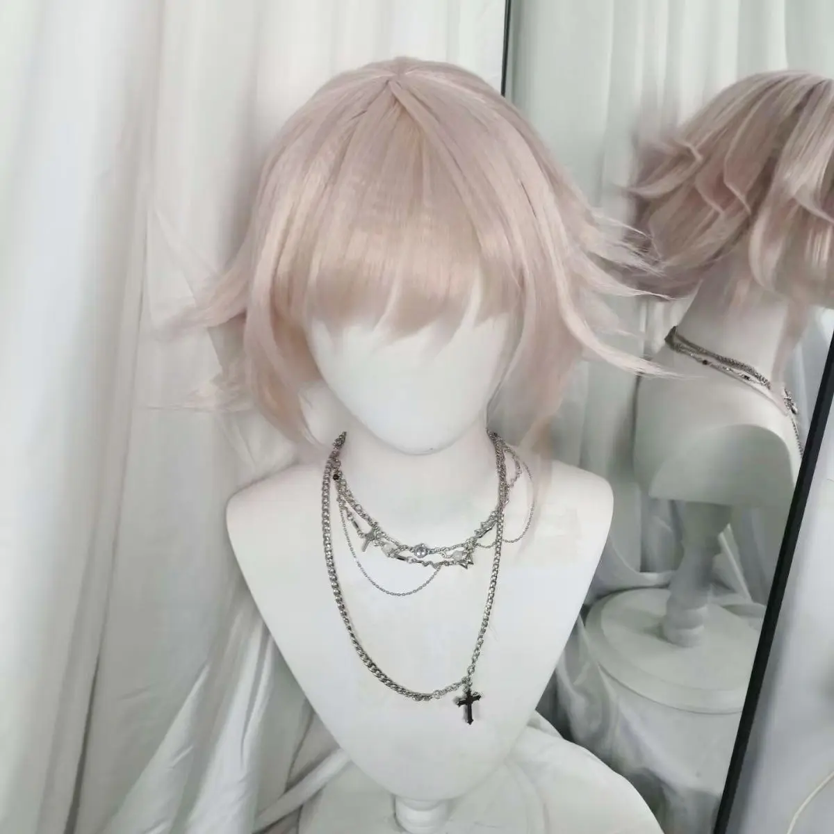 Styled Nanami ChiaKi Wig Danganronpa Cosplay Customized Men Synthetic Wig Grey Onychinus Halloween Party Gifts
Styled Nanami ChiaKi Wig Danganronpa Cosplay Customized Men Synthetic Wig Grey Onychinus Halloween Party Gifts