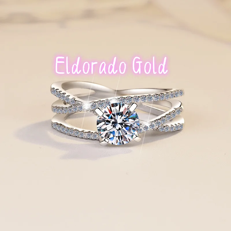 Кольцо Eldorado Gold Moissanite 1 Carat PT950 Platinum Light Luxury для женщин - прозрачный муассанит, премиальная текстура, ma
Кольцо Eldorado Gold Moissanite 1 Carat PT950 Platinum Light Luxury для женщин - прозрачный муассанит, премиальная текстура, ma