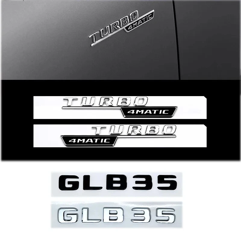 3D ABS Black Logo GLB35 Letters Turbo 4matic Emblem Badge Car Rear Star Sticker For Mercedes Benz GLB35 AMG X247 Accessories
3D ABS Black Logo GLB35 Letters Turbo 4matic Emblem Badge Car Rear Star Sticker For Mercedes Benz GLB35 AMG X247 Accessories