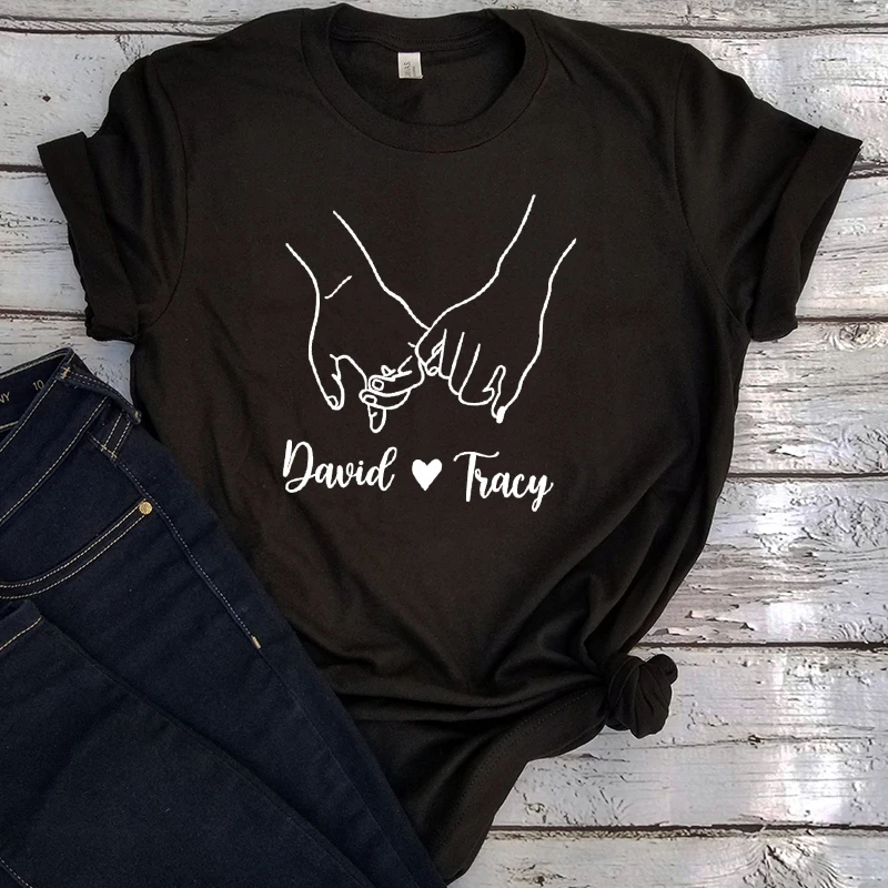 Holding Hands Couple Shirt Customized Couple Shirts Couple Matching Tshirts Anniversary Gift Summer Aesthetic Clothes M M
Holding Hands Couple Shirt Customized Couple Shirts Couple Matching Tshirts Anniversary Gift Summer Aesthetic Clothes M M
