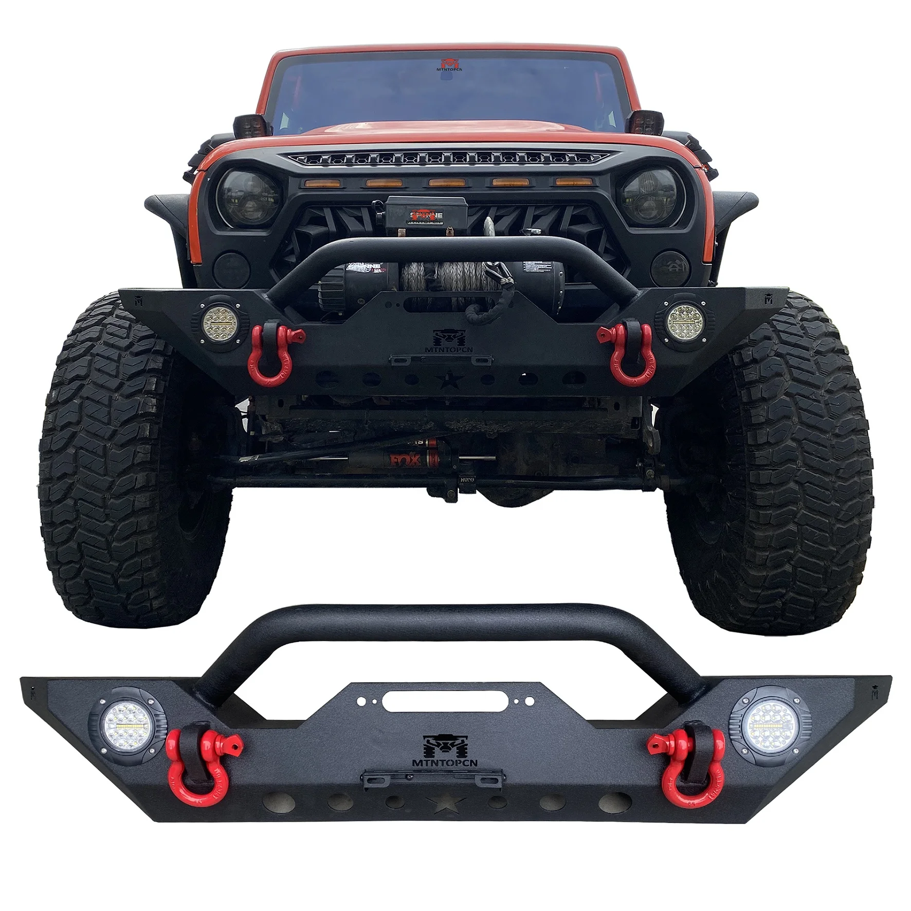 Front Bumper Compatible for Jeep wrangler Jk Jku jl Jlu Jt
Front Bumper Compatible for Jeep wrangler Jk Jku jl Jlu Jt