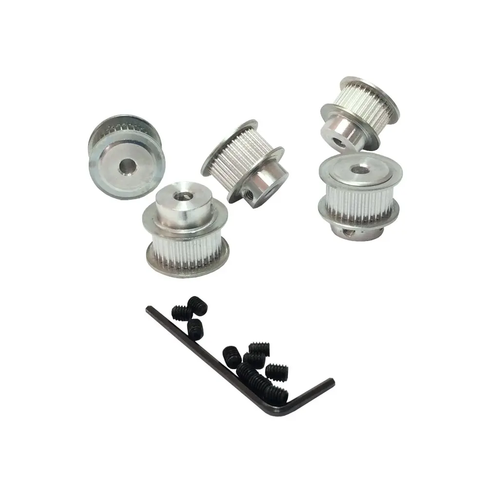 2GT Aluminum Alloy Timing Pulleys 40 Teeth 5mm 8mm Bore Belt Wheels Width 10mm fit 2GT Timing Belt 9mm Width
2GT Aluminum Alloy Timing Pulleys 40 Teeth 5mm 8mm Bore Belt Wheels Width 10mm fit 2GT Timing Belt 9mm Width