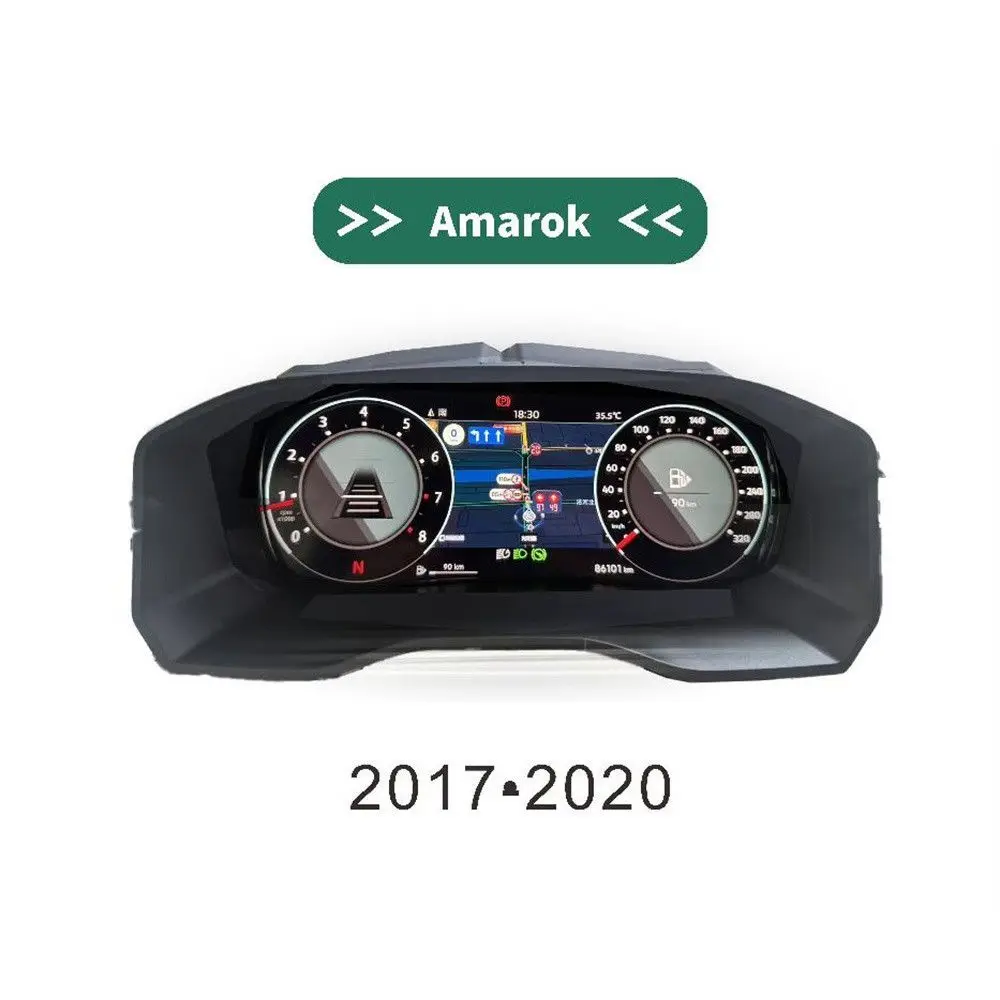 12,3-дюймовая цифровая приборная панель LCD для Volkswagen Amarok 2017-2020 с беспроводным CarPlay
12,3-дюймовая цифровая приборная панель LCD для Volkswagen Amarok 2017-2020 с беспроводным CarPlay