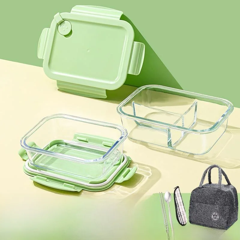 Microwave Se Glass Lunch Box Sed Preservation Container for Office Workers Student Fruit Bento Box Partitioned Meal Box
Microwave Se Glass Lunch Box Sed Preservation Container for Office Workers Student Fruit Bento Box Partitioned Meal Box