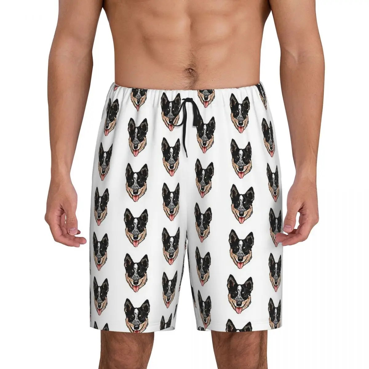 Мужские короткие пижамные шорты с принтом для любителей австралийских пастушьих собак (Blue Heeler), для сна и отдыха
Мужские короткие пижамные шорты с принтом для любителей австралийских пастушьих собак (Blue Heeler), для сна и отдыха