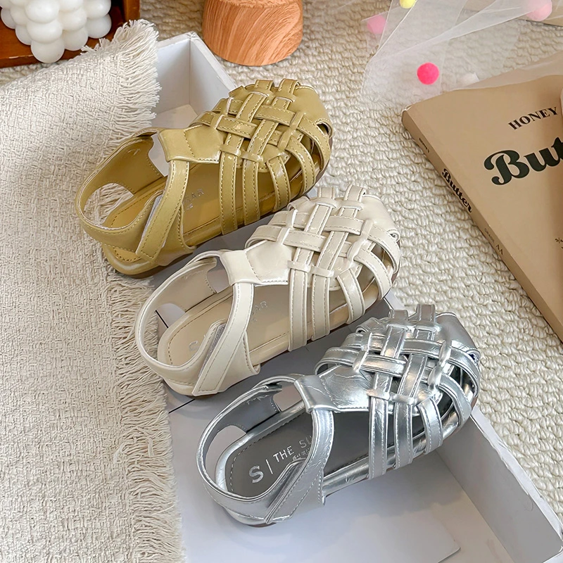 Fashion Girls' Shoes 2026 Summer New Kids Sandals Comfort Anti Slip Child Beach Shoes Simple Versatile Girls' Woven Sandals
Fashion Girls' Shoes 2026 Summer New Kids Sandals Comfort Anti Slip Child Beach Shoes Simple Versatile Girls' Woven Sandals