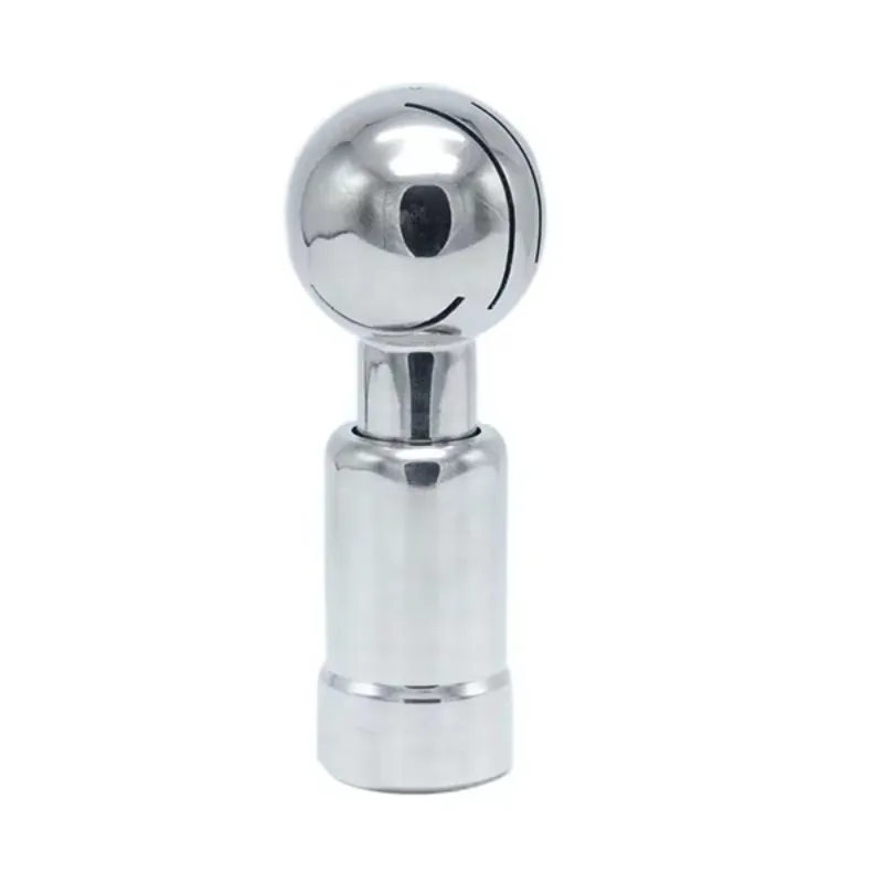SS304 SS316L Stainless Steel Rotary Spray Ball CIP Tank Cleaning Head With Female Thread For Sanitary Applications
SS304 SS316L Stainless Steel Rotary Spray Ball CIP Tank Cleaning Head With Female Thread For Sanitary Applications