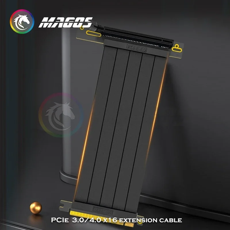 Переходной кабель PCIE X16, удлинительный кабель видеокарты, экранированный удлинитель, Riser PCI Express, защита от помех для графического процессора AXYB, 4,0/3,0
Переходной кабель PCIE X16, удлинительный кабель видеокарты, экранированный удлинитель, Riser PCI Express, защита от помех для графического процессора AXYB, 4,0/3,0