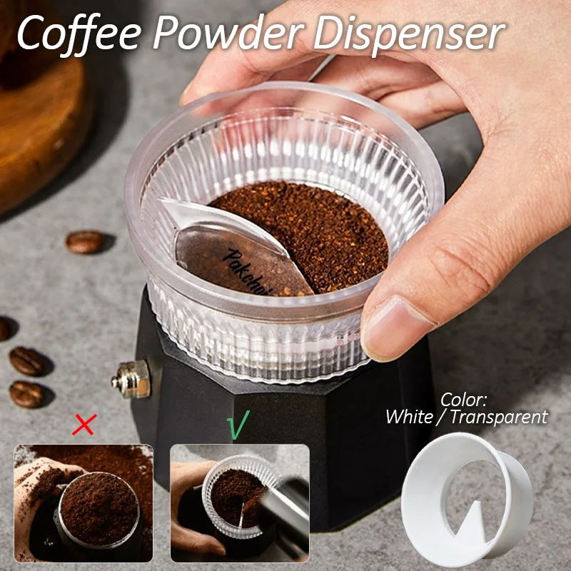 Coffee Powder Dispenser Coffee Tamper for Moka Pot Rotary Coffee Anti-flying Powder Distributor Leveler Household Espresso Tool
Coffee Powder Dispenser Coffee Tamper for Moka Pot Rotary Coffee Anti-flying Powder Distributor Leveler Household Espresso Tool
