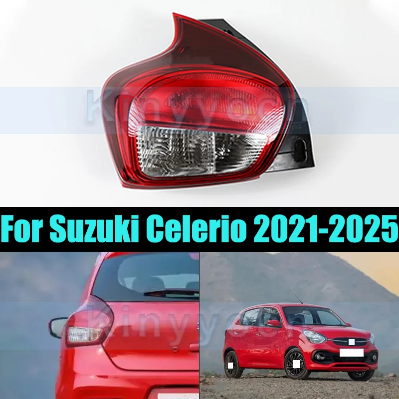 Задний фонарь бампера для Suzuki Celerio 2021-2025: стоп-сигнал, габаритный огонь, задние фонари
Задний фонарь бампера для Suzuki Celerio 2021-2025: стоп-сигнал, габаритный огонь, задние фонари