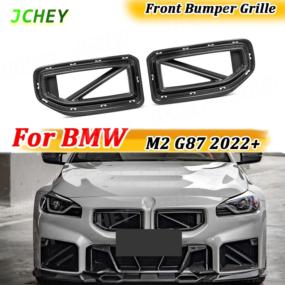 JCHEY Front Grille Racing Grills For BMW M2 G87 2022+ Carbon Fiber Front Bumper Air Vent Trim Foglamp Mesh Frame Accessories
JCHEY Front Grille Racing Grills For BMW M2 G87 2022+ Carbon Fiber Front Bumper Air Vent Trim Foglamp Mesh Frame Accessories