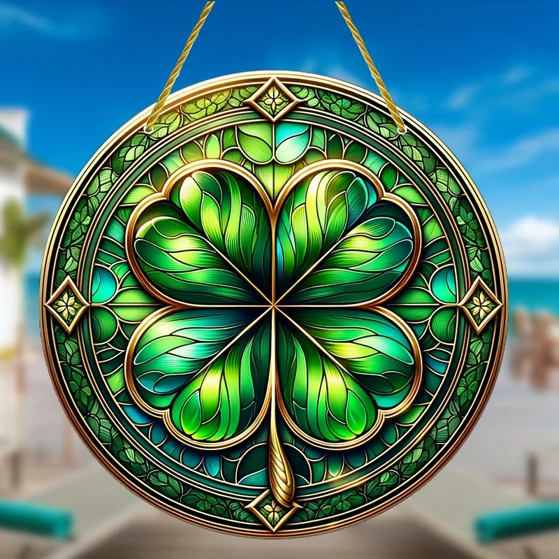 Lucky Four-leaf Clover Sun Trap,St.Patrick's Day Plastic Window Hangings,acrylic Signs,hanging,Garlan,wall,home,Room,family Gift
Lucky Four-leaf Clover Sun Trap,St.Patrick's Day Plastic Window Hangings,acrylic Signs,hanging,Garlan,wall,home,Room,family Gift