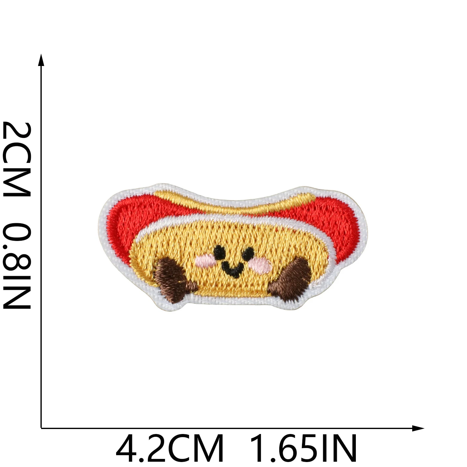 1PCS Animal Hot Dog Roll Embroidery Patch Puppy Trolley Tide Play Bag Decoration Cute Sticker Iron On
1PCS Animal Hot Dog Roll Embroidery Patch Puppy Trolley Tide Play Bag Decoration Cute Sticker Iron On