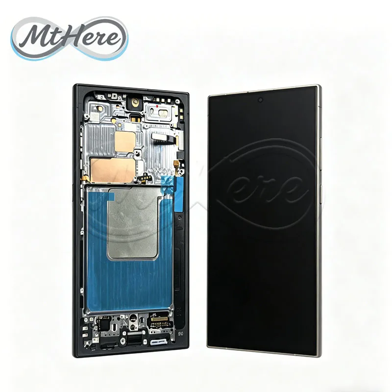 Original AMOLED For Samsung S24 Ultra LCD Display Frame S24U Touch Screen Digitizer Assembly S24ULTRA S928 SM-S928B SM-S928U
Original AMOLED For Samsung S24 Ultra LCD Display Frame S24U Touch Screen Digitizer Assembly S24ULTRA S928 SM-S928B SM-S928U