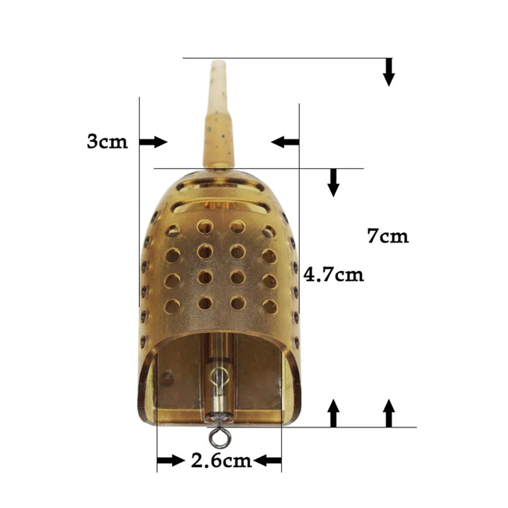 Feeders Fishing Bait Feeders Feeder Bait Feeder Tool Fishing Bait Holder Thrower Carp 70x30mm Bait Thrower Zinc Alloy
Feeders Fishing Bait Feeders Feeder Bait Feeder Tool Fishing Bait Holder Thrower Carp 70x30mm Bait Thrower Zinc Alloy