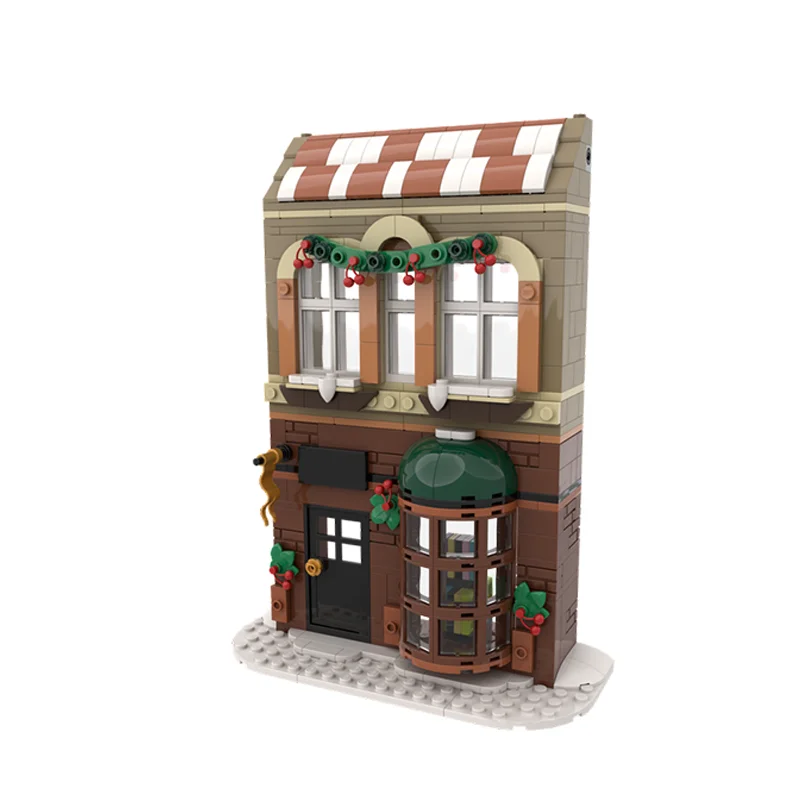 416pcs MOC Vintage Bookstore Seasonal Christmas Model Building Blocks Architecture Toy Gifts Brick Kids Education DIY Creative
416pcs MOC Vintage Bookstore Seasonal Christmas Model Building Blocks Architecture Toy Gifts Brick Kids Education DIY Creative