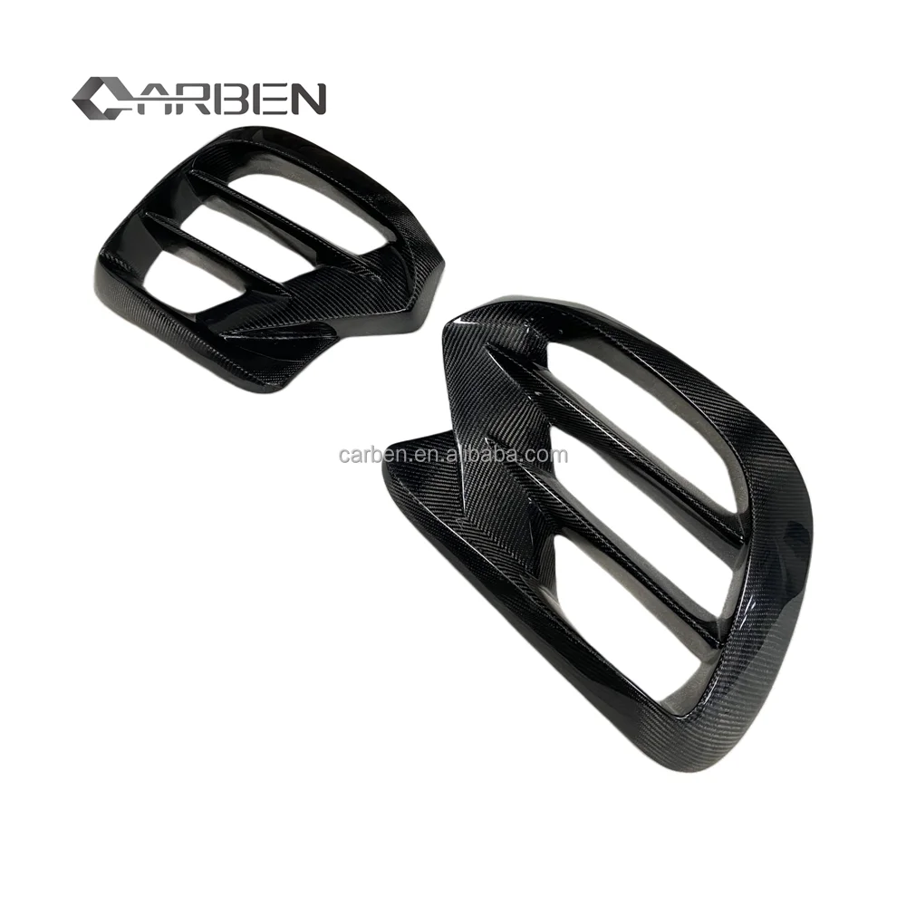 Передний бампер из углеродного волокна в стиле CARBEN BS, левый и правый декоративный передний спойлер для Benz GLE GLE63 GLE450 GLE43
Передний бампер из углеродного волокна в стиле CARBEN BS, левый и правый декоративный передний спойлер для Benz GLE GLE63 GLE450 GLE43