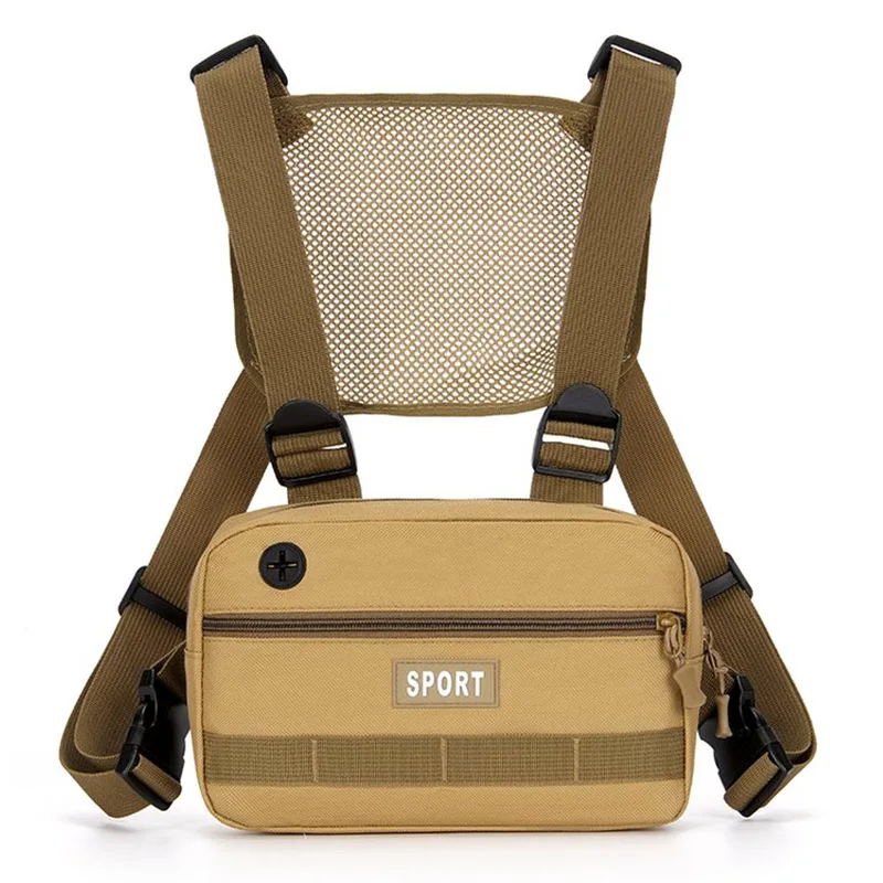 Hip-Hop Streetwear Unisex Chest Bags High Quality Nylon Tactical Vest Waist Pack Casual Outdoor Travel Chest Rig Pocket For Men
Hip-Hop Streetwear Unisex Chest Bags High Quality Nylon Tactical Vest Waist Pack Casual Outdoor Travel Chest Rig Pocket For Men
