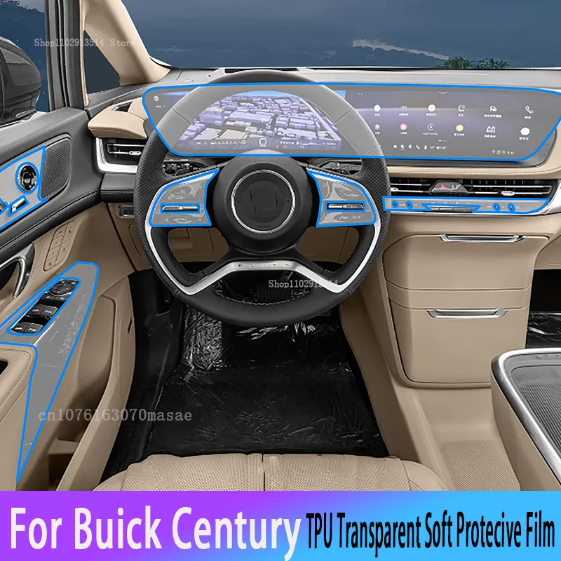 For Buick Century 2023-2024 Car Interior Gearpanel Dashboard GPS Navigation Screen Transparent TPU Protective Film
For Buick Century 2023-2024 Car Interior Gearpanel Dashboard GPS Navigation Screen Transparent TPU Protective Film