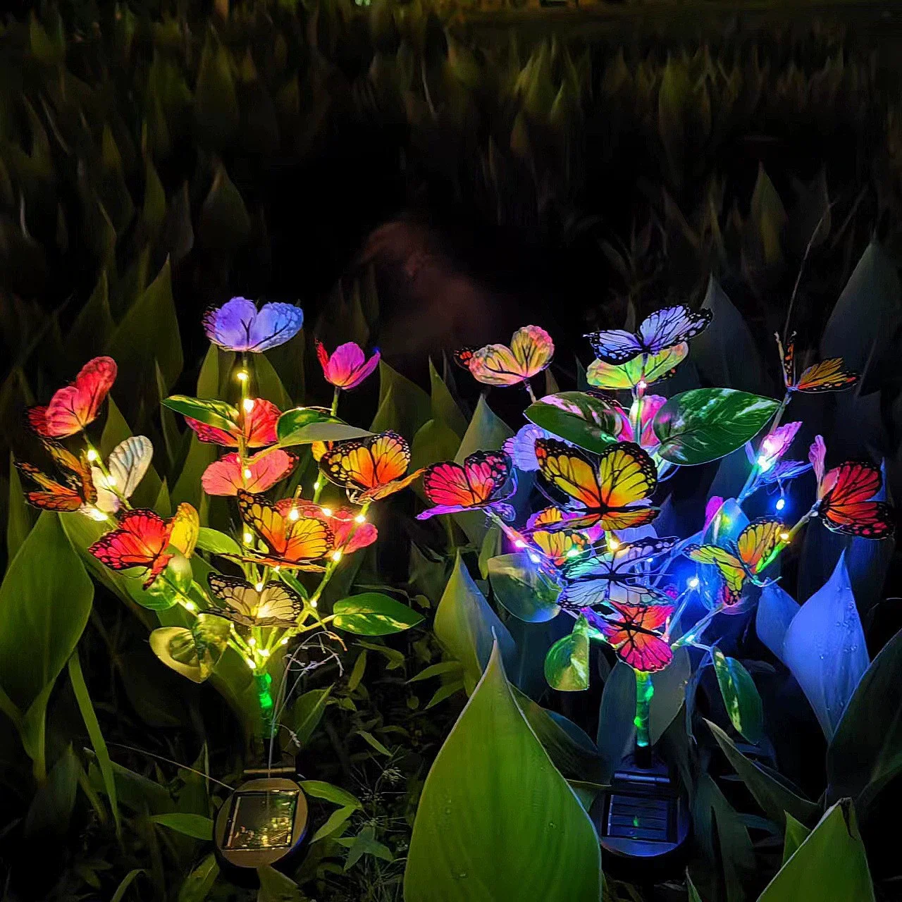 Solar Butterfly LED Lights Outdoor Lawn Lamp Ambient Light New Year Wedding Garden Christmas Holiday Birthday Party Decoration
Solar Butterfly LED Lights Outdoor Lawn Lamp Ambient Light New Year Wedding Garden Christmas Holiday Birthday Party Decoration
