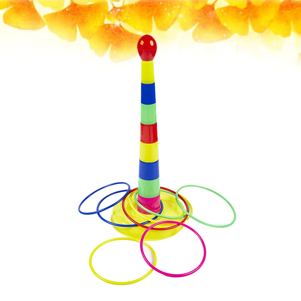 1 Set Children Ring Toss Game Colorful Fun Educational Toy Family Parent-child Ring Tossing Toy throwing rings for kids
1 Set Children Ring Toss Game Colorful Fun Educational Toy Family Parent-child Ring Tossing Toy throwing rings for kids